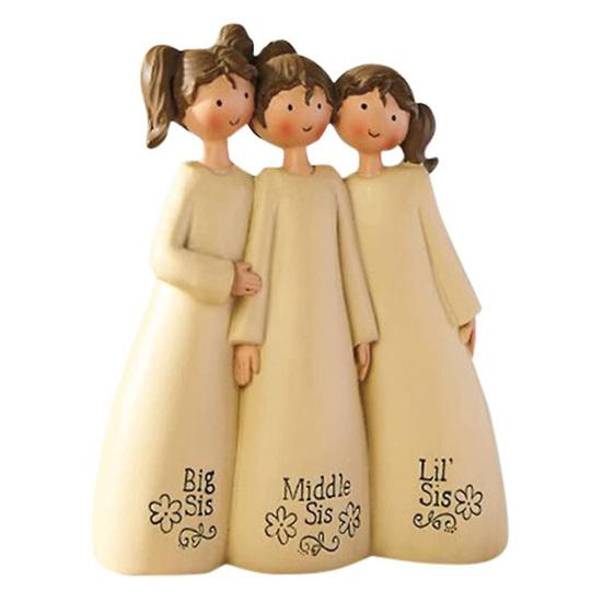 Украшение ангела, изысканное мастерство, статуя ангела дружбы, скульптура ангела из смолы для украшения дома C