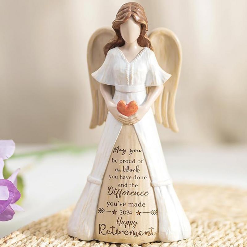 Статуэтки и фигурки ангелов Многоцелевая фигурка ангела Статуэтка ангела из смолы Уникальные украшения ангела Коллекционные